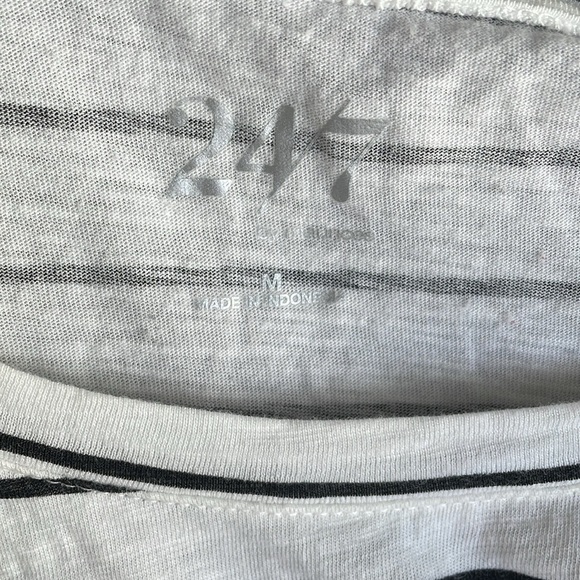 Maurices 24/7 Dawson Striped Drop Shoulder Tee - Picture 5 of 6